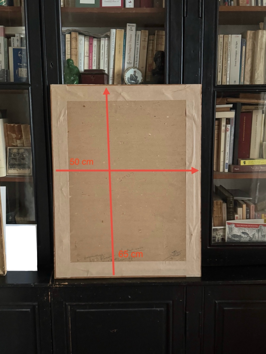 Watercolor, Late 19th Century-photo-5