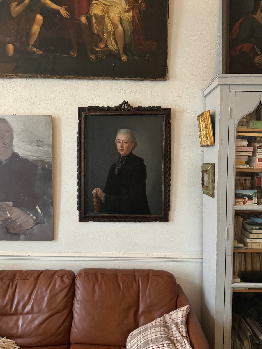 Portrait Of A Clergyman During The Louis XVI Era-photo-3