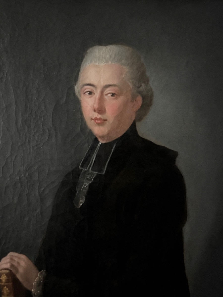 Portrait Of A Clergyman During The Louis XVI Era-photo-4