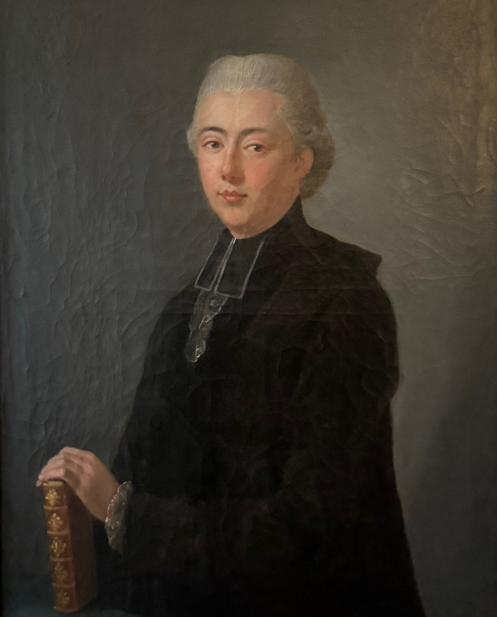 Portrait Of A Clergyman During The Louis XVI Era-photo-1