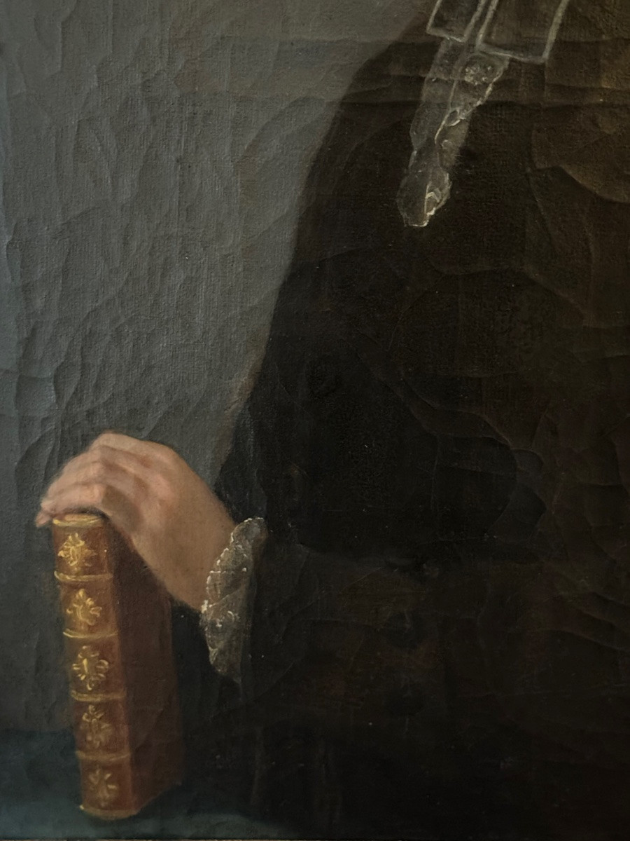 Portrait Of A Clergyman During The Louis XVI Era-photo-4