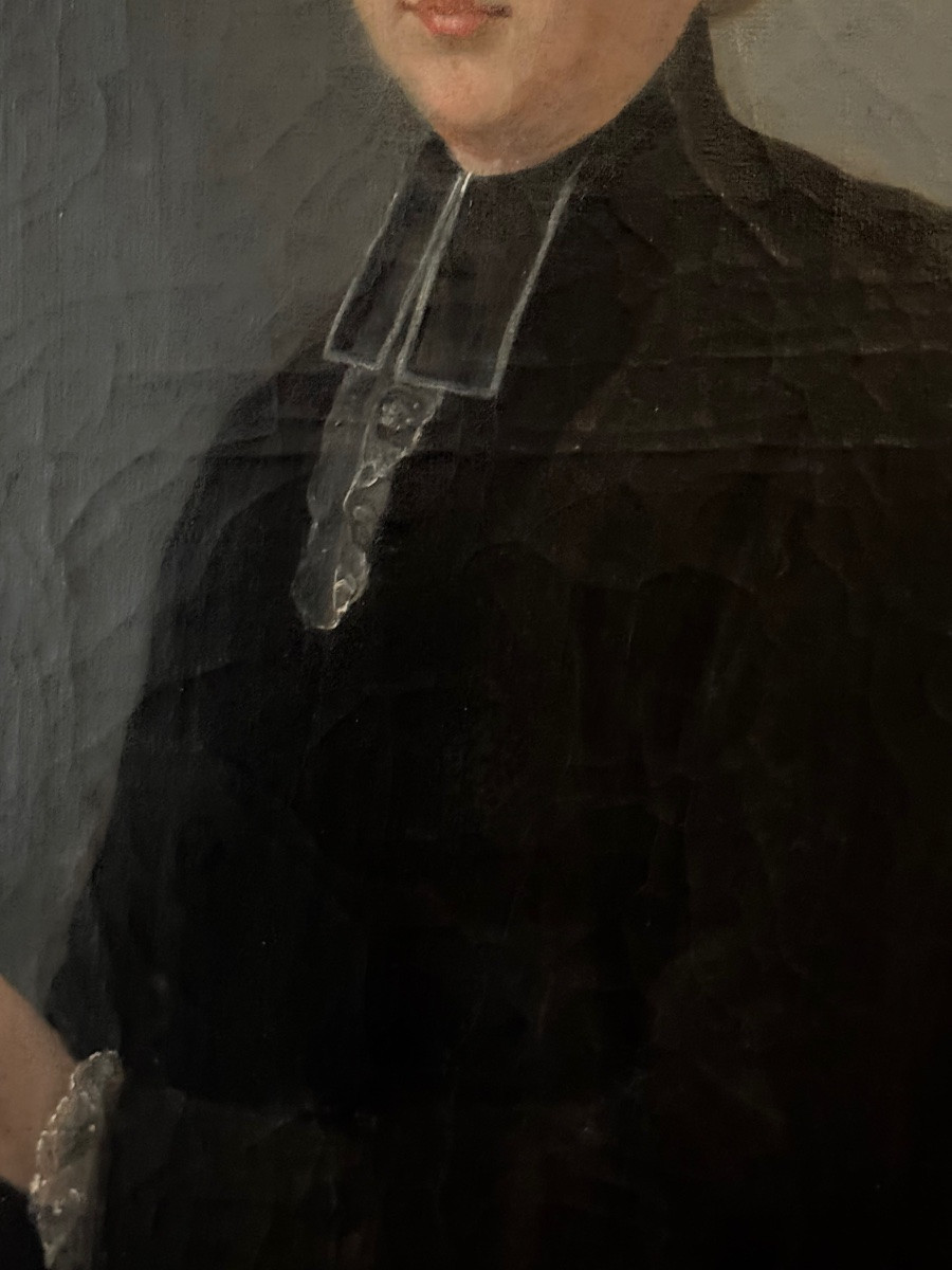 Portrait Of A Clergyman During The Louis XVI Era-photo-5
