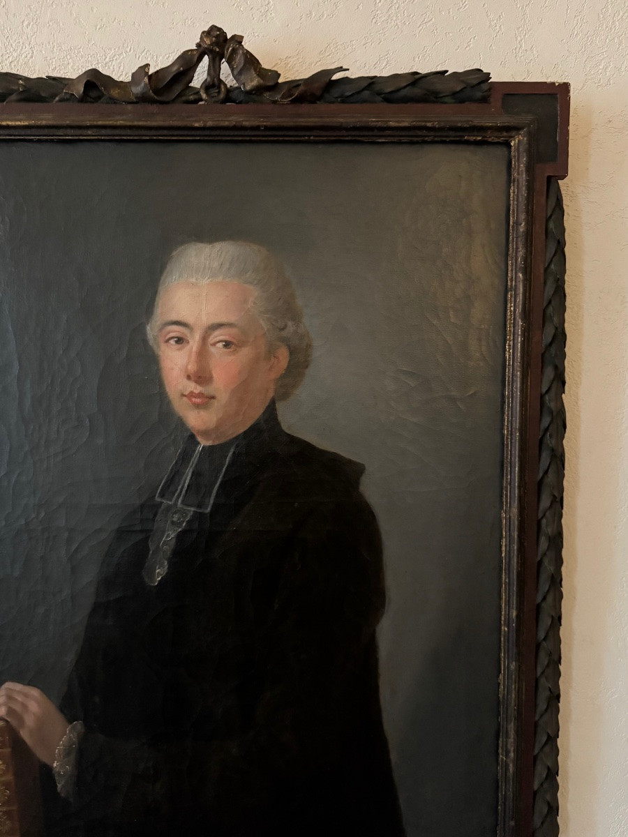 Portrait Of A Clergyman During The Louis XVI Era-photo-7