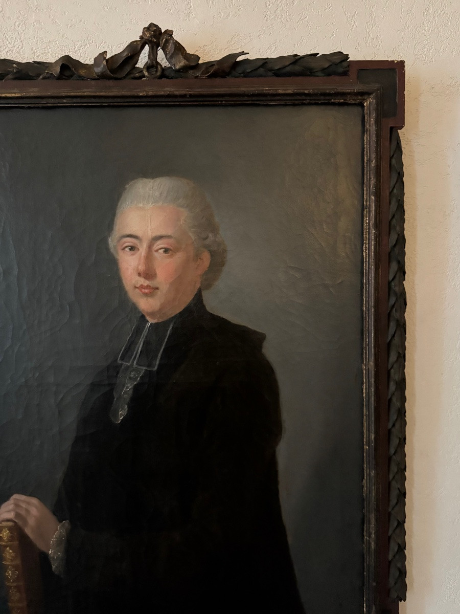 Portrait Of A Clergyman During The Louis XVI Era-photo-8