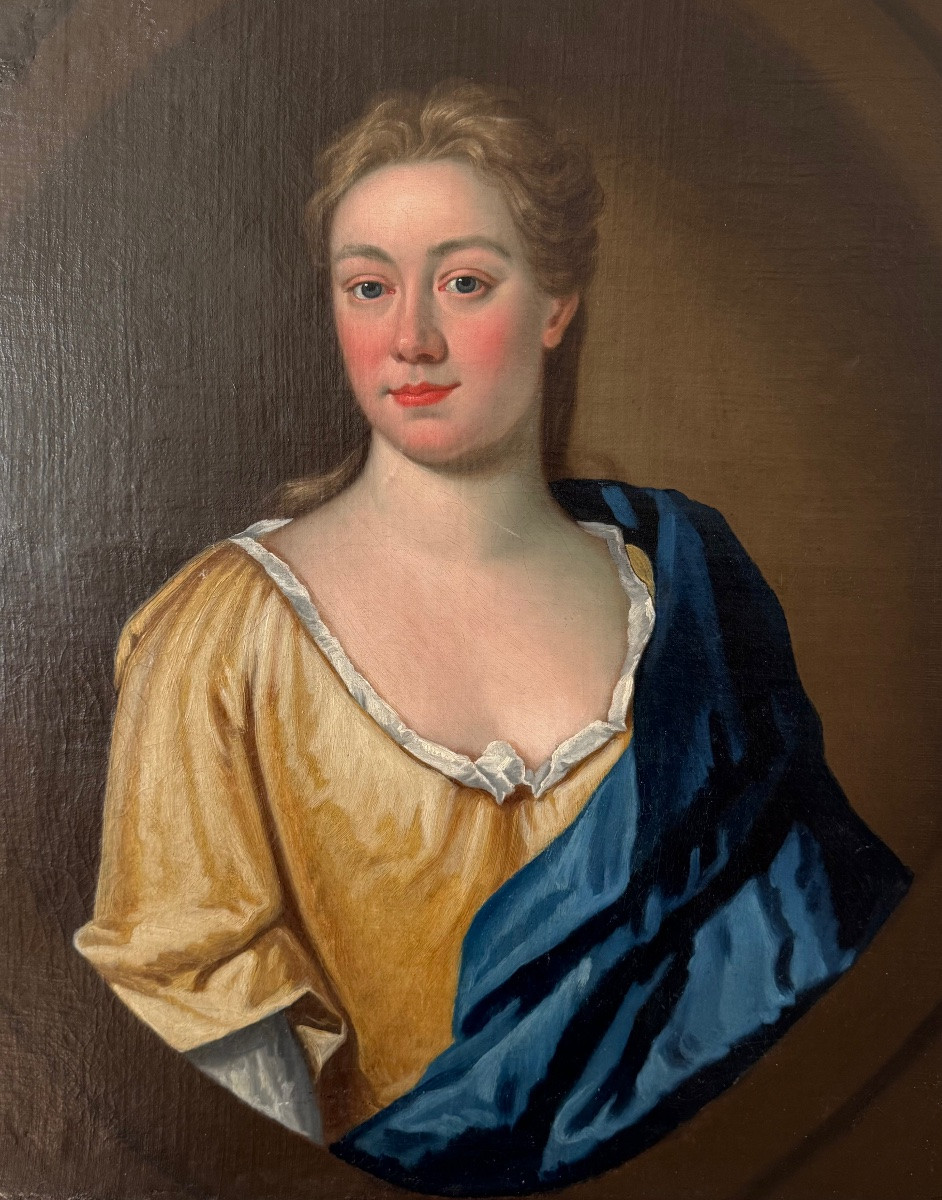 Portrait d’une jeune femme fin 18ème -photo-2