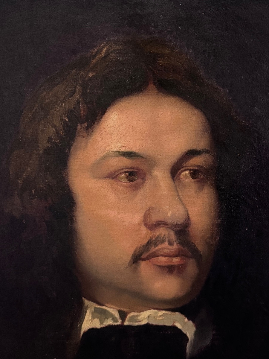 Portrait Of A Man , Potentially Late 17th Century.-photo-3