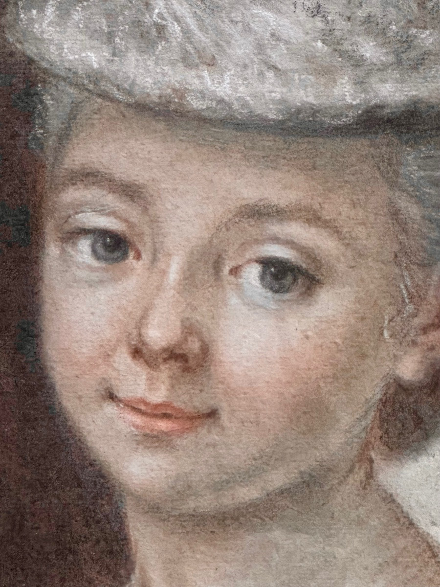 Portrait Of A Young Woman In An 18th-century Hat-photo-4