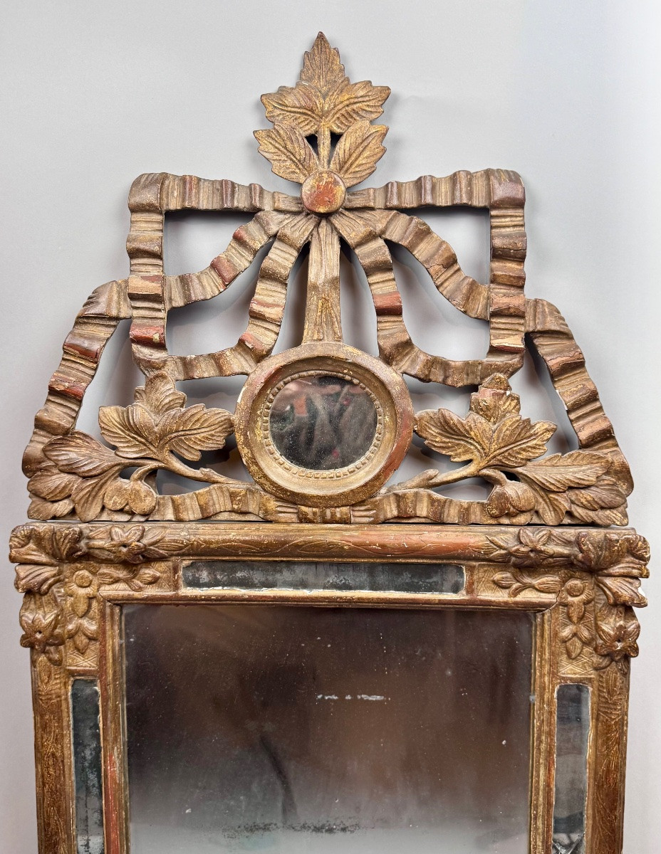 Glace Louis XVI à parclose .-photo-4