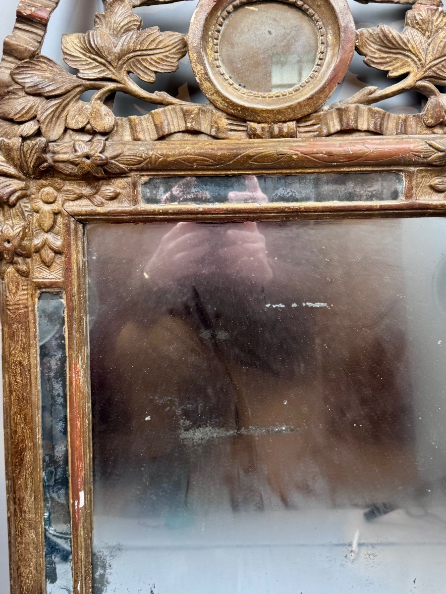 Glace Louis XVI à parclose .-photo-1