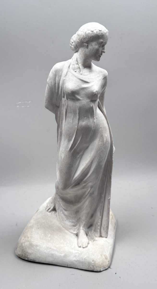 Statue Of Nausicaa Of Phaeacia, Phaeacian Princess.-photo-4