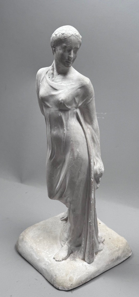 Statue Of Nausicaa Of Phaeacia, Phaeacian Princess.-photo-2