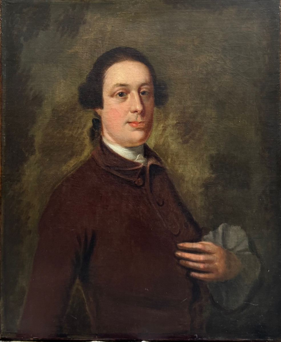 Portrait Of An English Gentleman, Late 18th Century