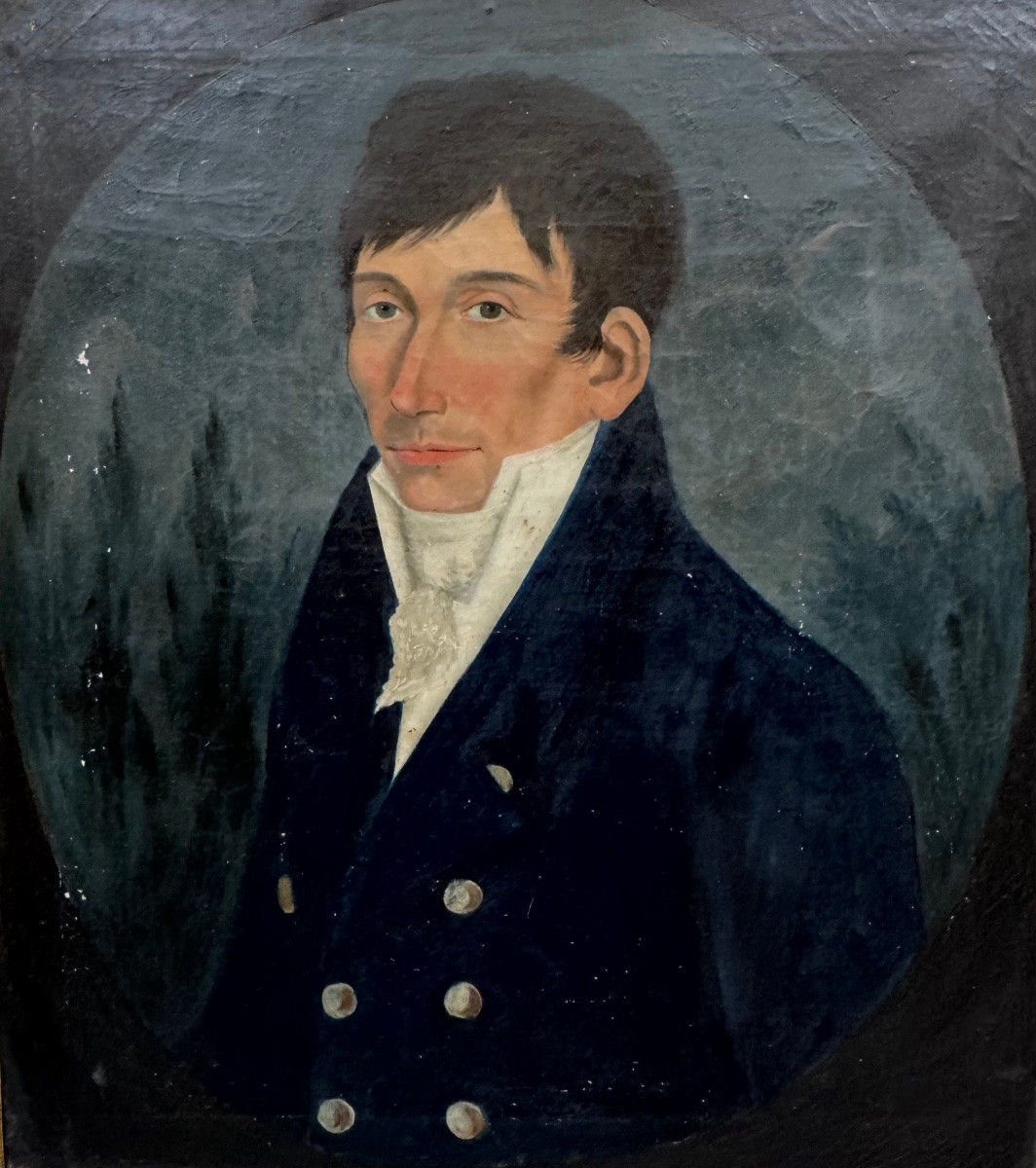 Pair Of Portraits Circa 1830-photo-2