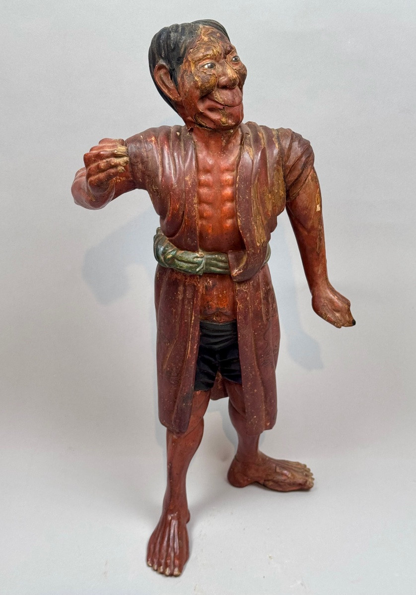 Japanese Statue 19th Century-photo-2