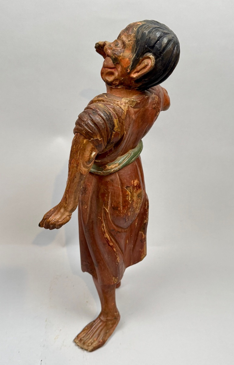 Japanese Statue 19th Century-photo-2