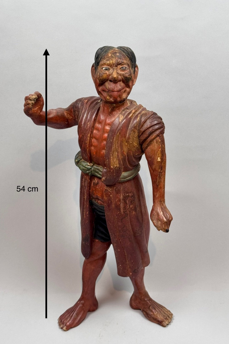 Japanese Statue 19th Century-photo-4