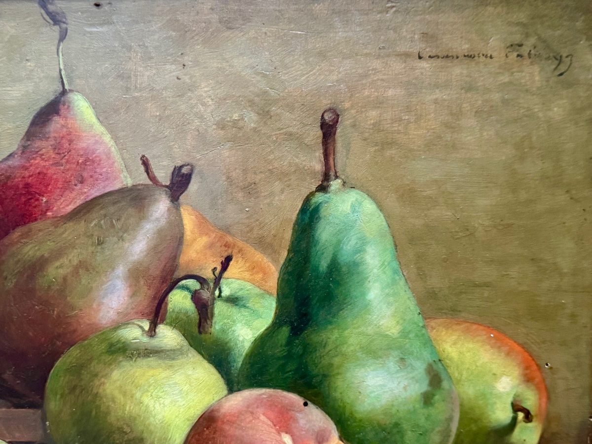 Nature morte aux poires -photo-4