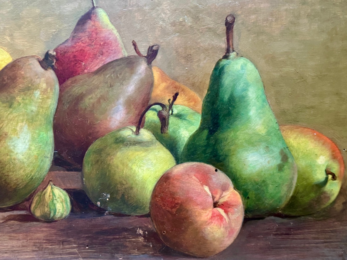 Nature morte aux poires -photo-5