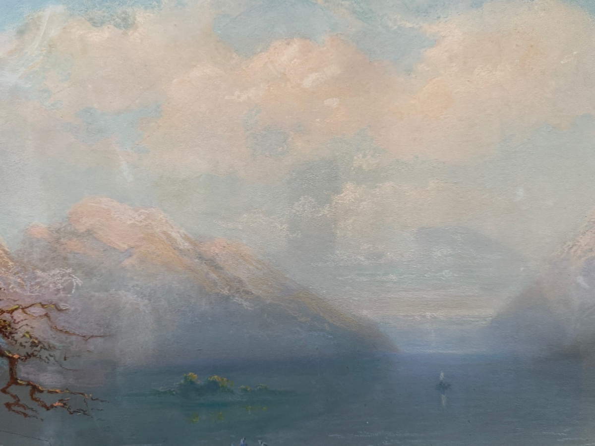 Fantastic Landscape Dated 1869-photo-5