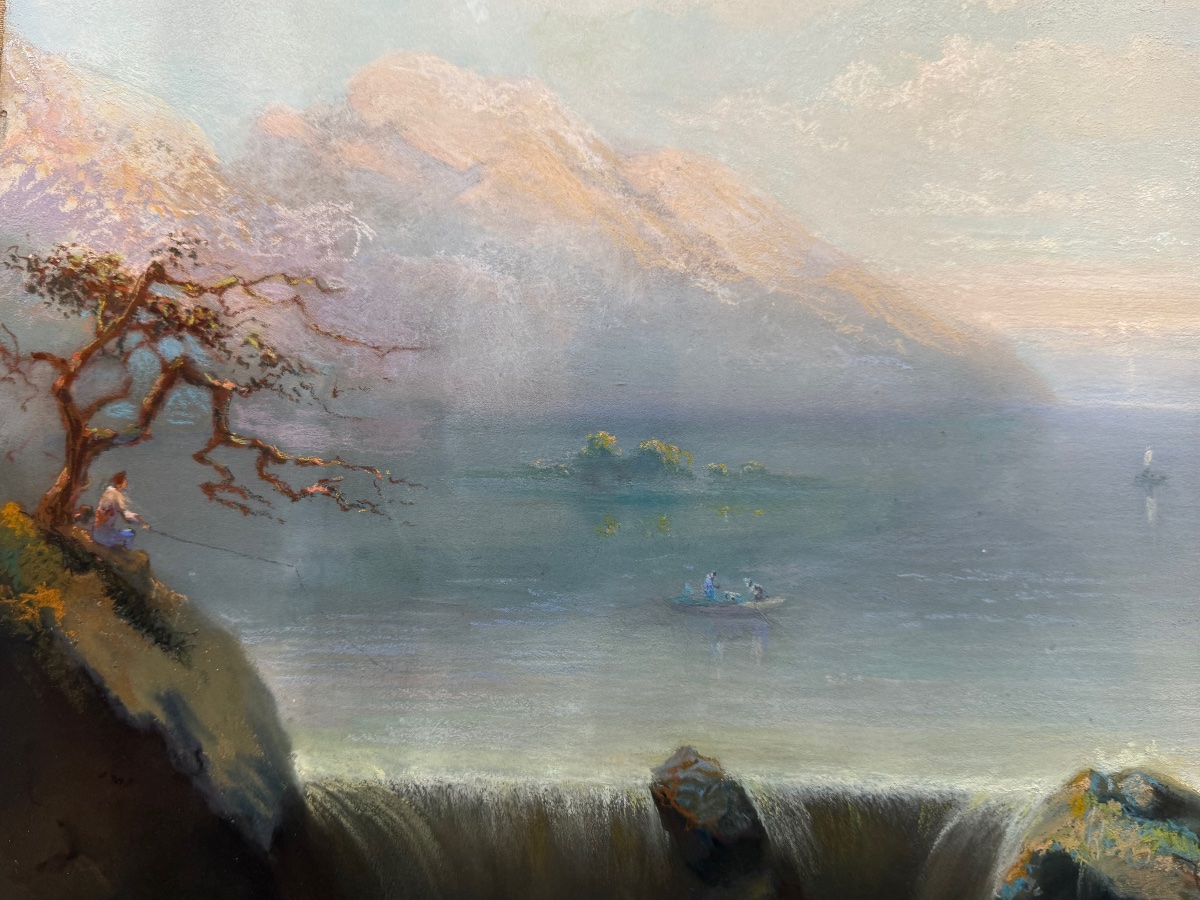 Fantastic Landscape Dated 1869-photo-1