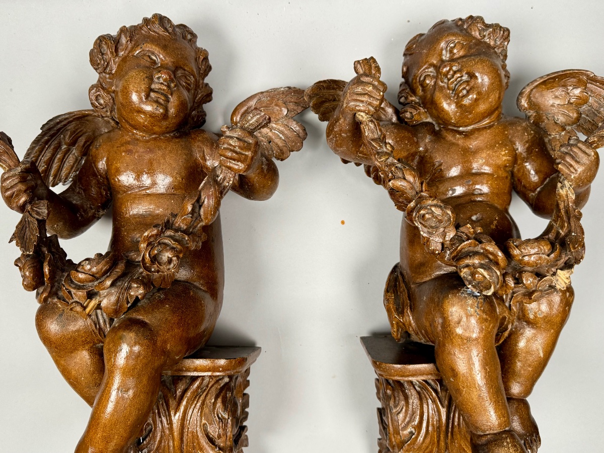 Pair Of Putti, Late 17th–early 18th Century -photo-2