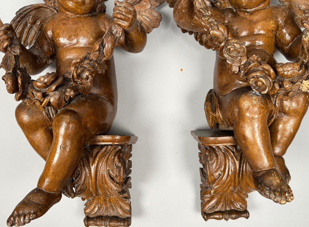 Pair Of Putti, Late 17th–early 18th Century -photo-3
