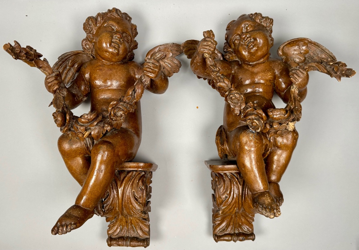 Pair Of Putti, Late 17th–early 18th Century 