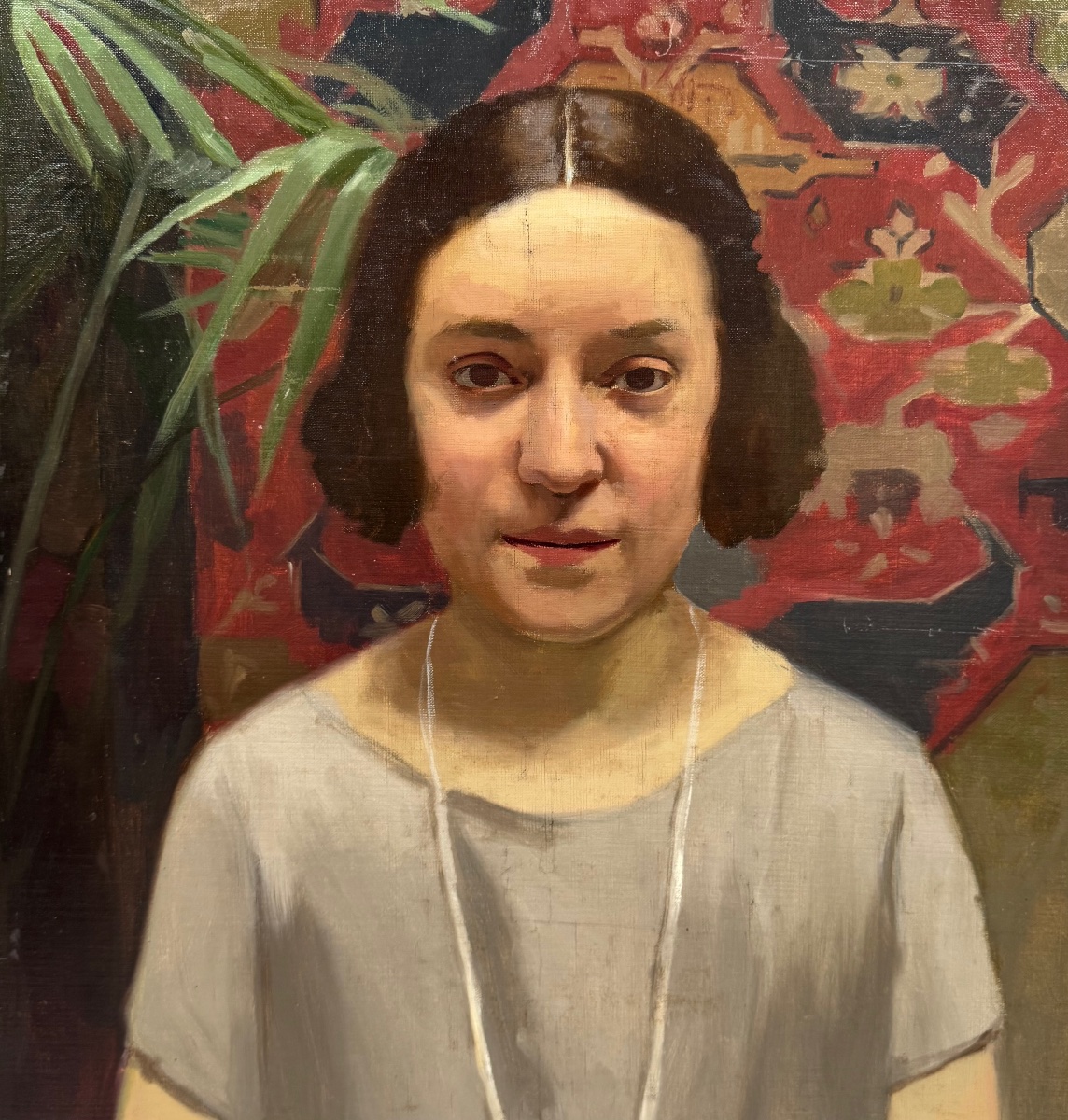 Portrait d’une jeune femme  première moitié du XXème siècle -photo-3