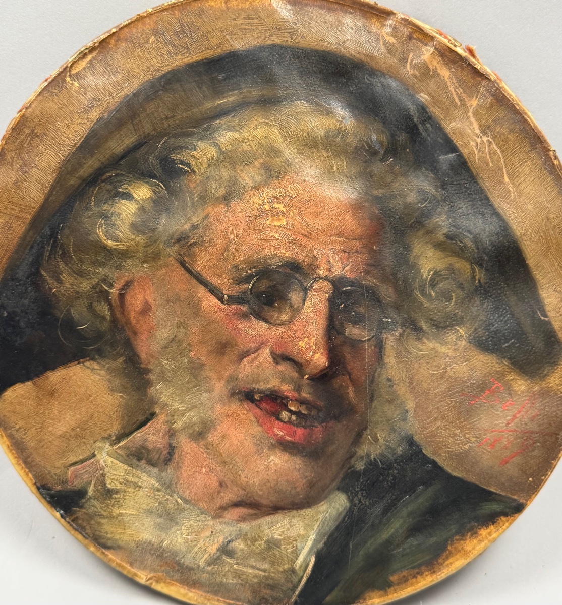 Portrait Of A Street Performer On A Drumhead By Benito Belli -photo-3
