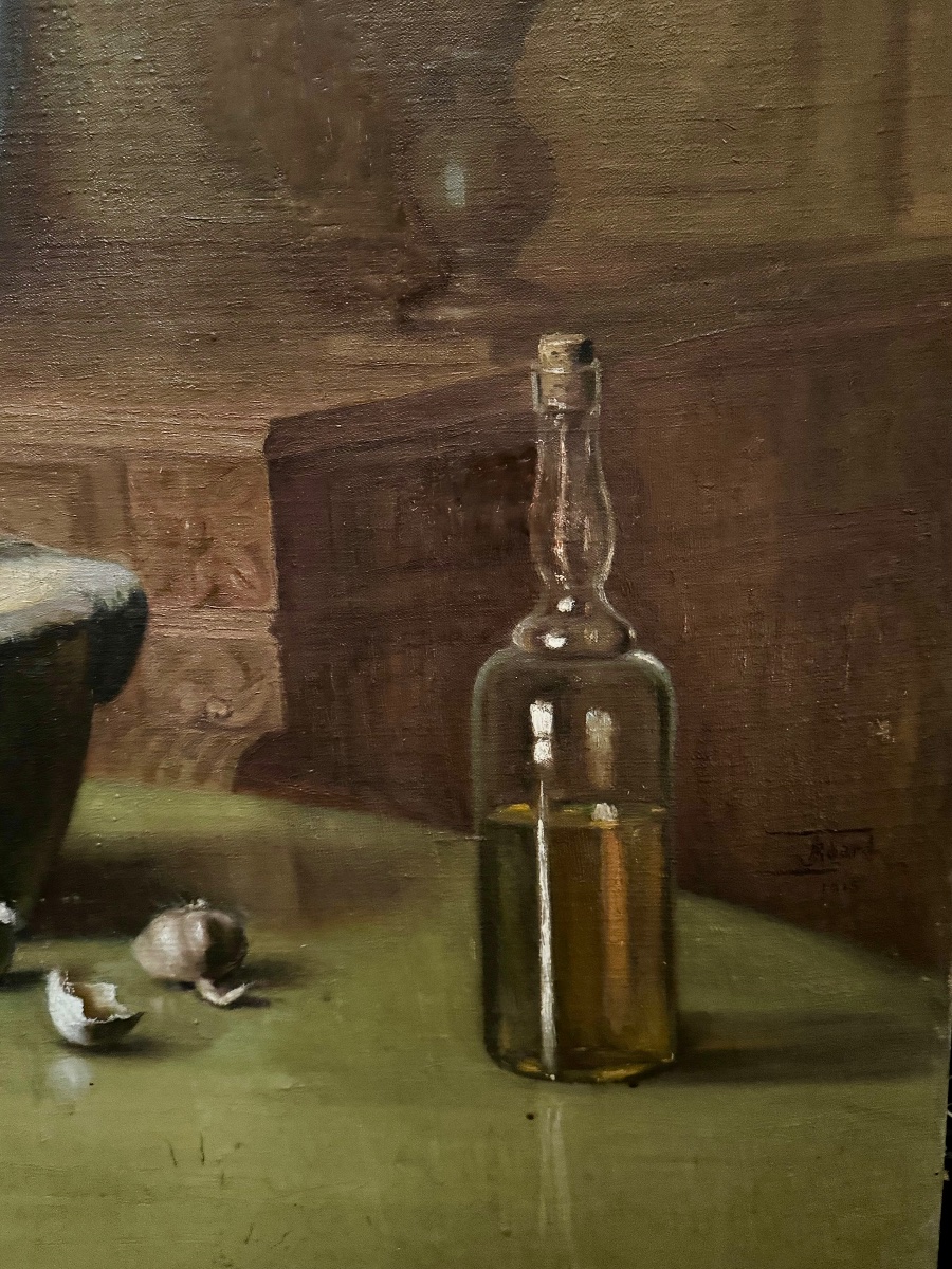 Nature morte au mortier par Jules Agard-photo-2