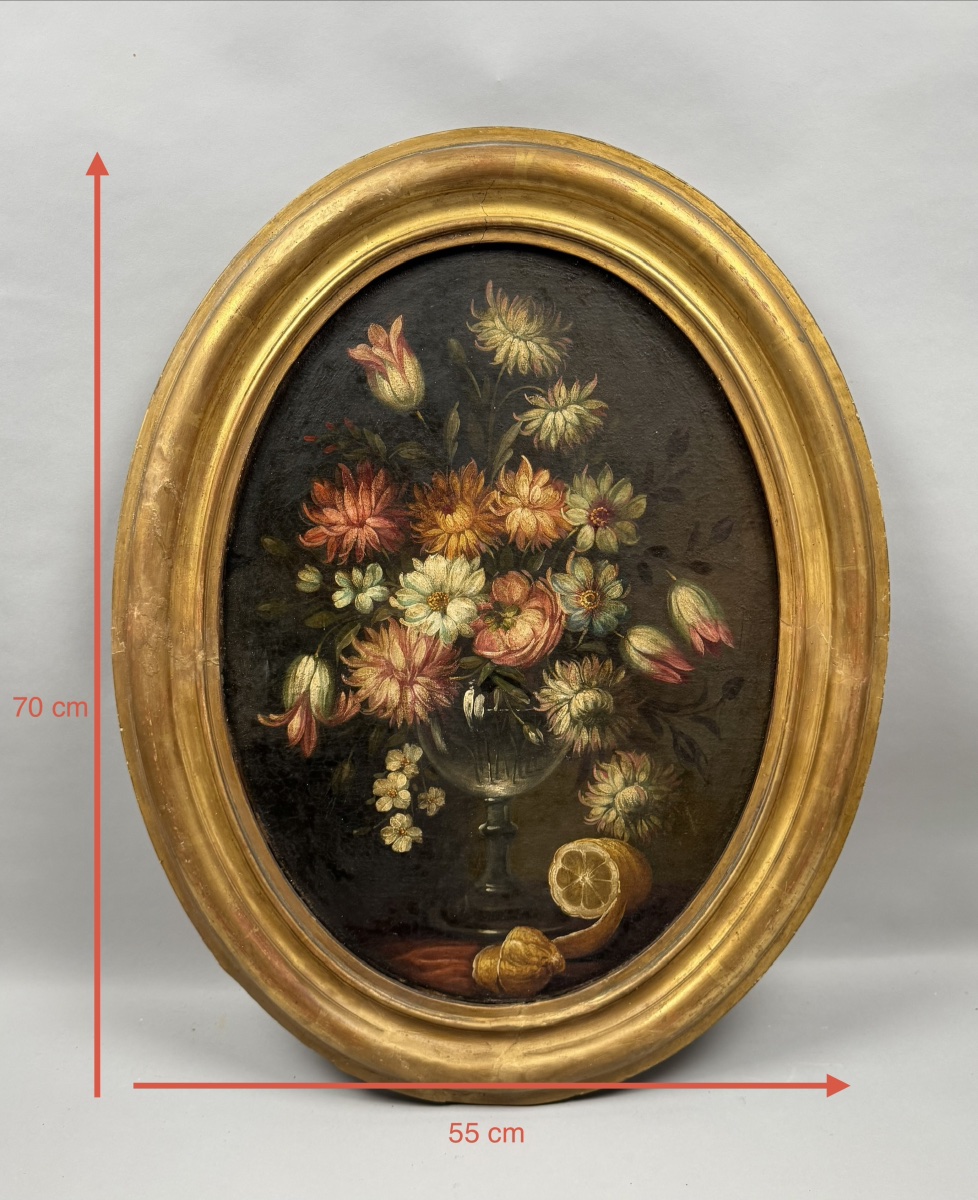 Nature morte aux bouquet de fleurs -photo-2