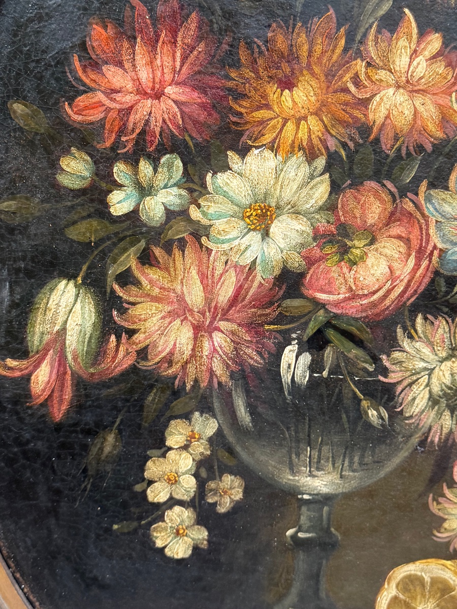 Nature morte aux bouquet de fleurs -photo-2