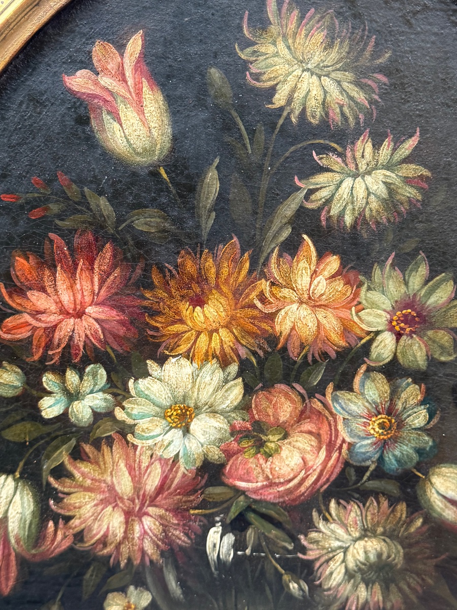 Nature morte aux bouquet de fleurs -photo-3