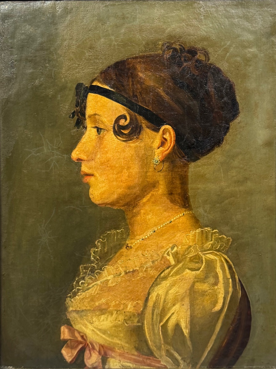 Portrait d’ une jeune femme époque Empire-photo-2