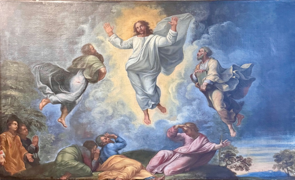 The Transfiguration Of Christ, 18th-century Painting-photo-2