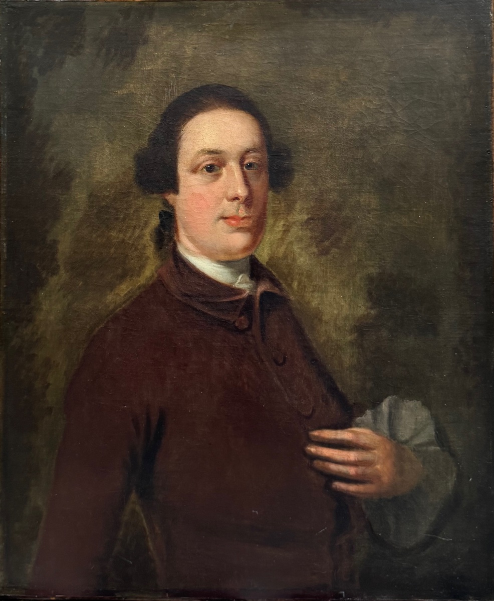 Portrait 18ème école anglaise 