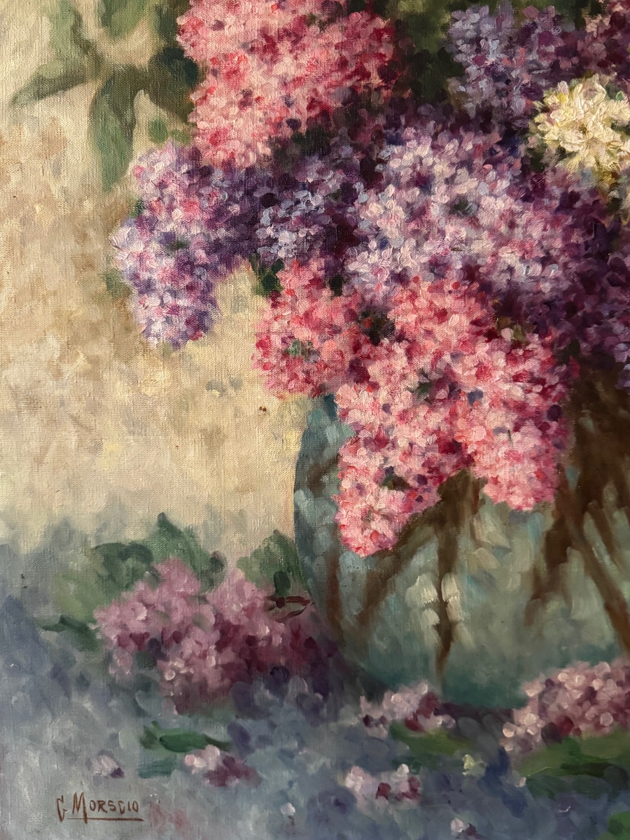 Grande nature morte aux lilas circa 1930 -photo-1