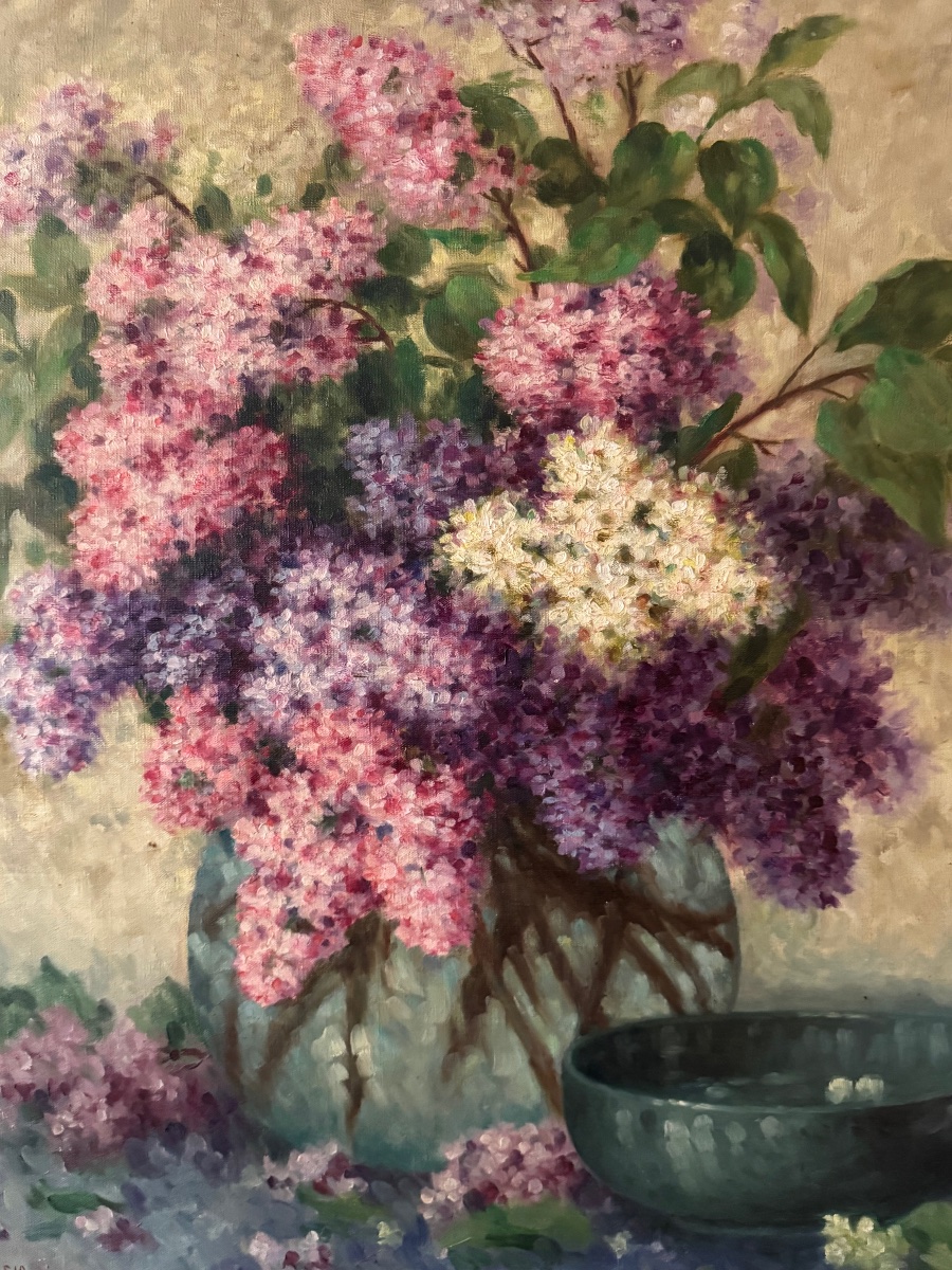 Grande nature morte aux lilas circa 1930 -photo-3