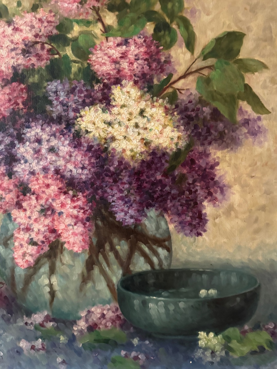 Grande nature morte aux lilas circa 1930 -photo-4