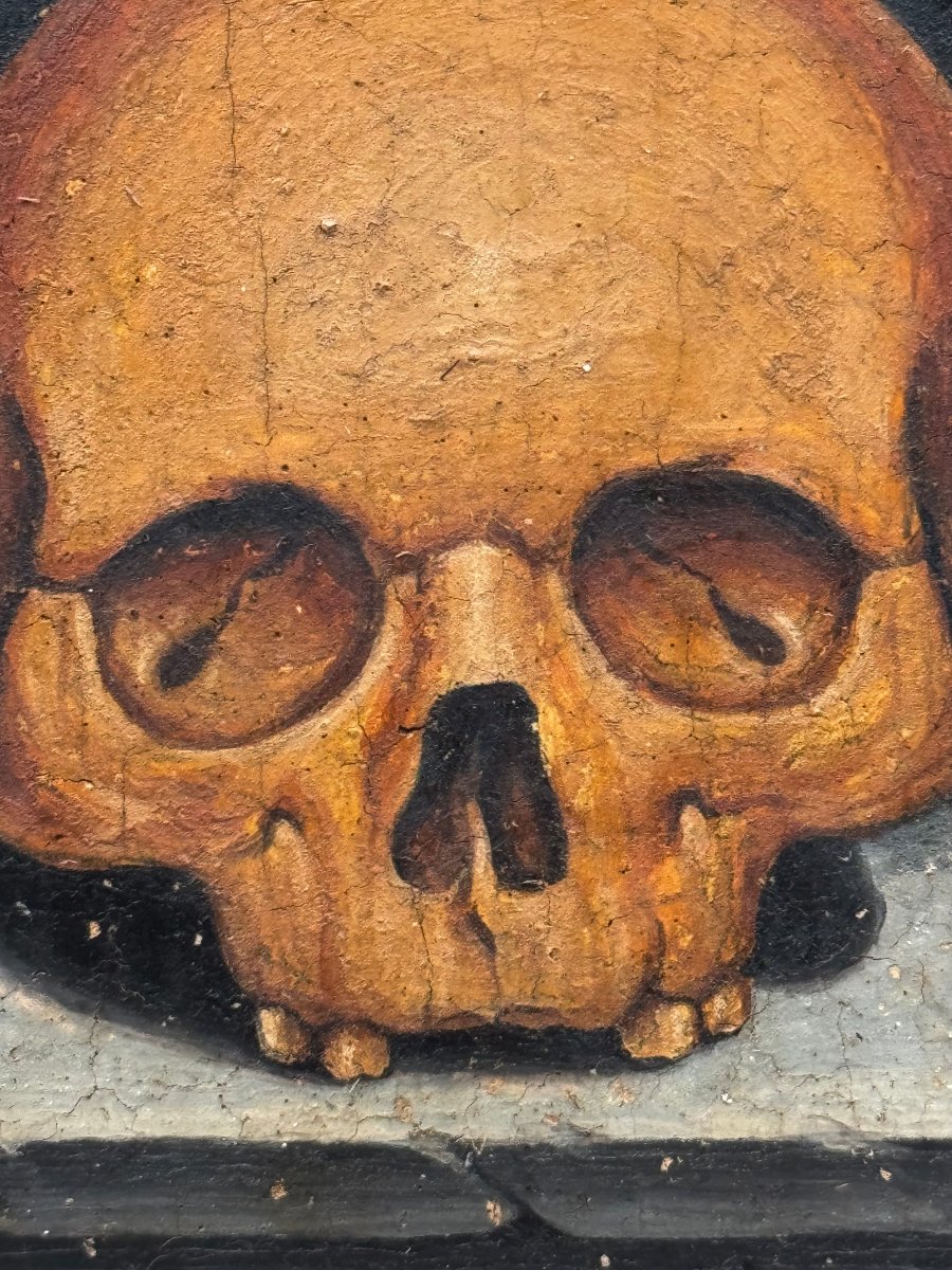 Memento Mori  sur bois -photo-2