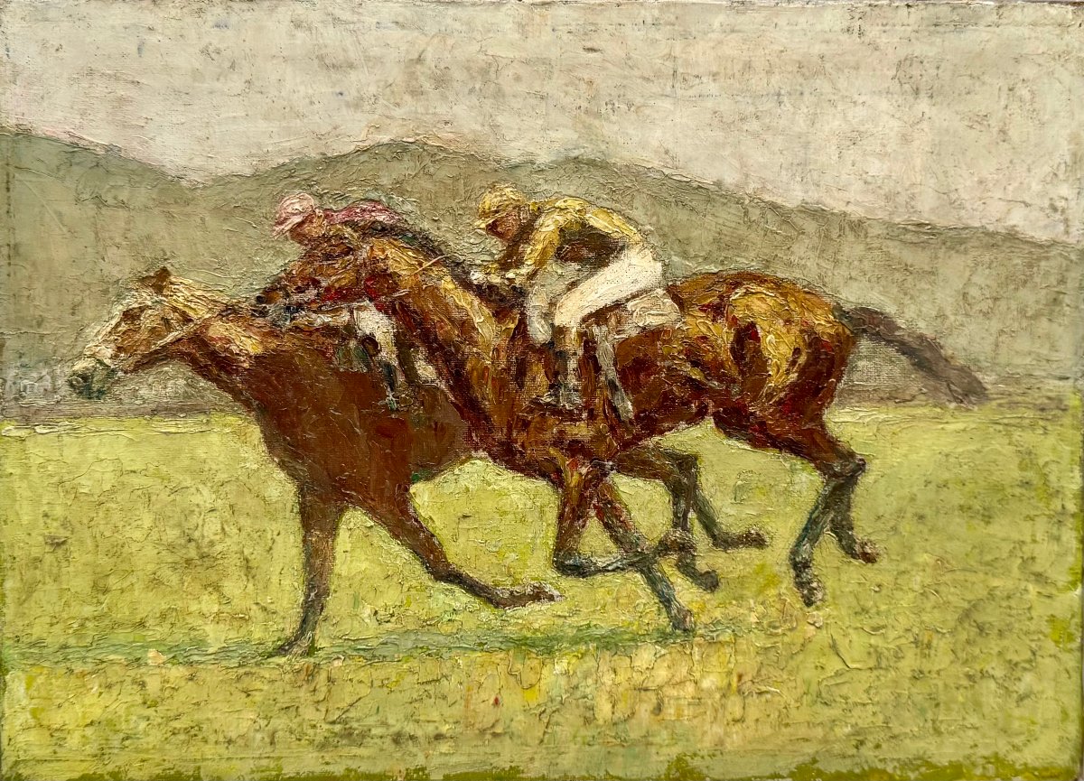 Course  de chevaux 