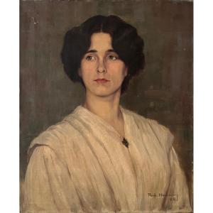 Portrait De Femme Style Bloomsbury