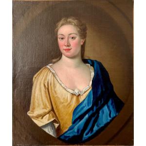 18th Century Portrait Of A Woman Of Quality 