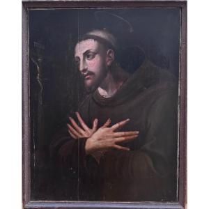 St. Francis Of Assisi In Prayer, 17th Century