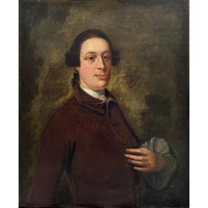 18th-century English School Portrait