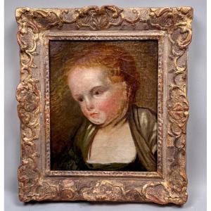 Portrait d’une jeune fille 18ème