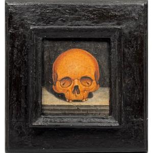 Memento Mori On Wood
