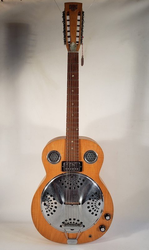12 String Dobro Resonator Guitar-photo-2