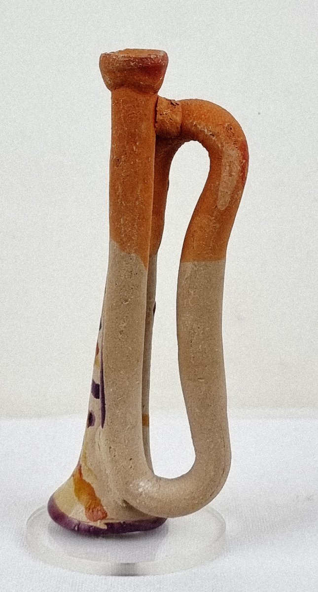 Mexican Terracotta Trumpet-photo-2