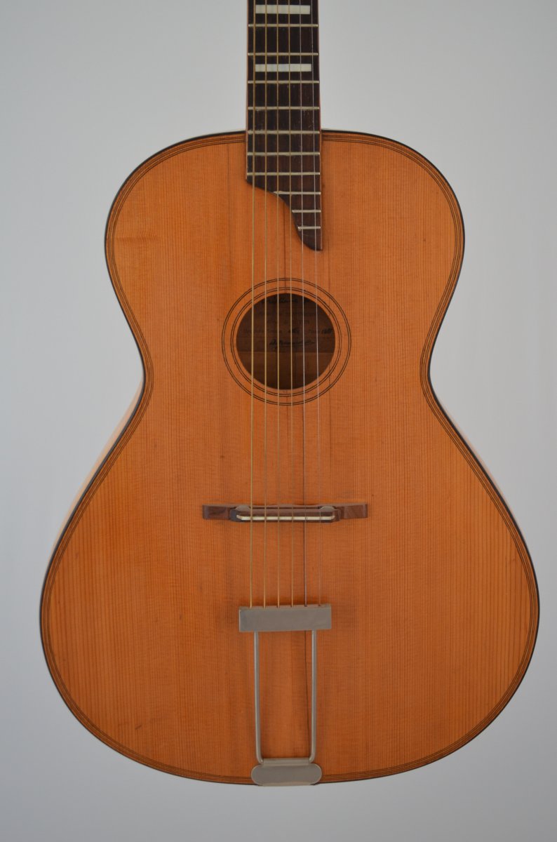 Guitare De Araldo De Bernardini à Nice 1956-photo-4